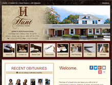Tablet Screenshot of jhhunt.com
